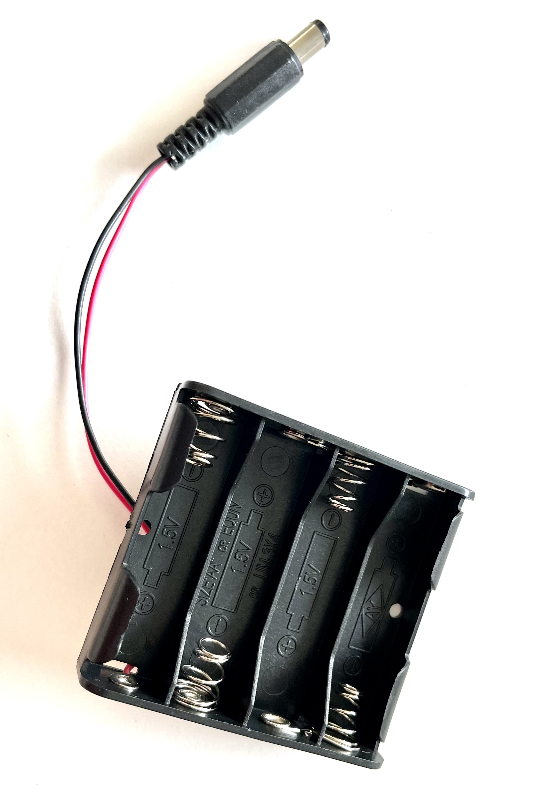 Battery case for AA cells